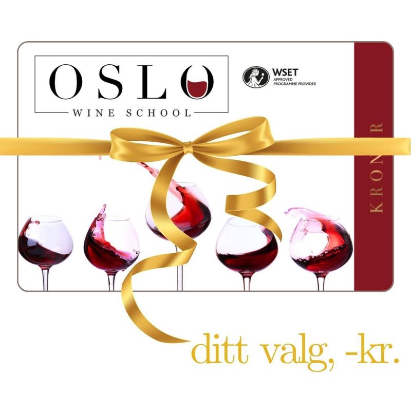 Gavekort - åpent beløp