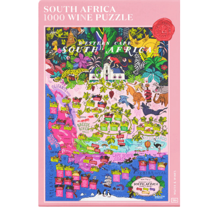 Hovedbilde Wine Puzzle - South Africa